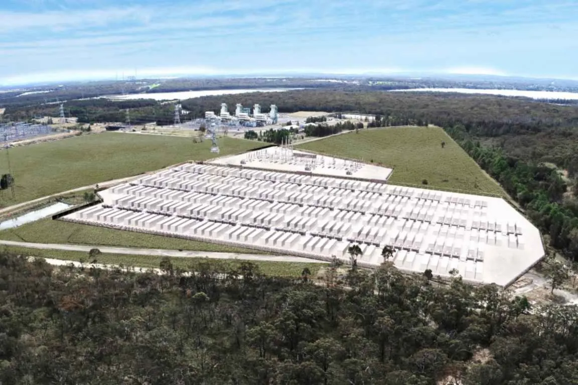 1950MWh Waratah Super Battery Frequency Regulation Project in Australia